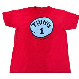 Vintage Tees - Universal Studios The Cat in the Hat Thing 1 Tee*SZ L‎
